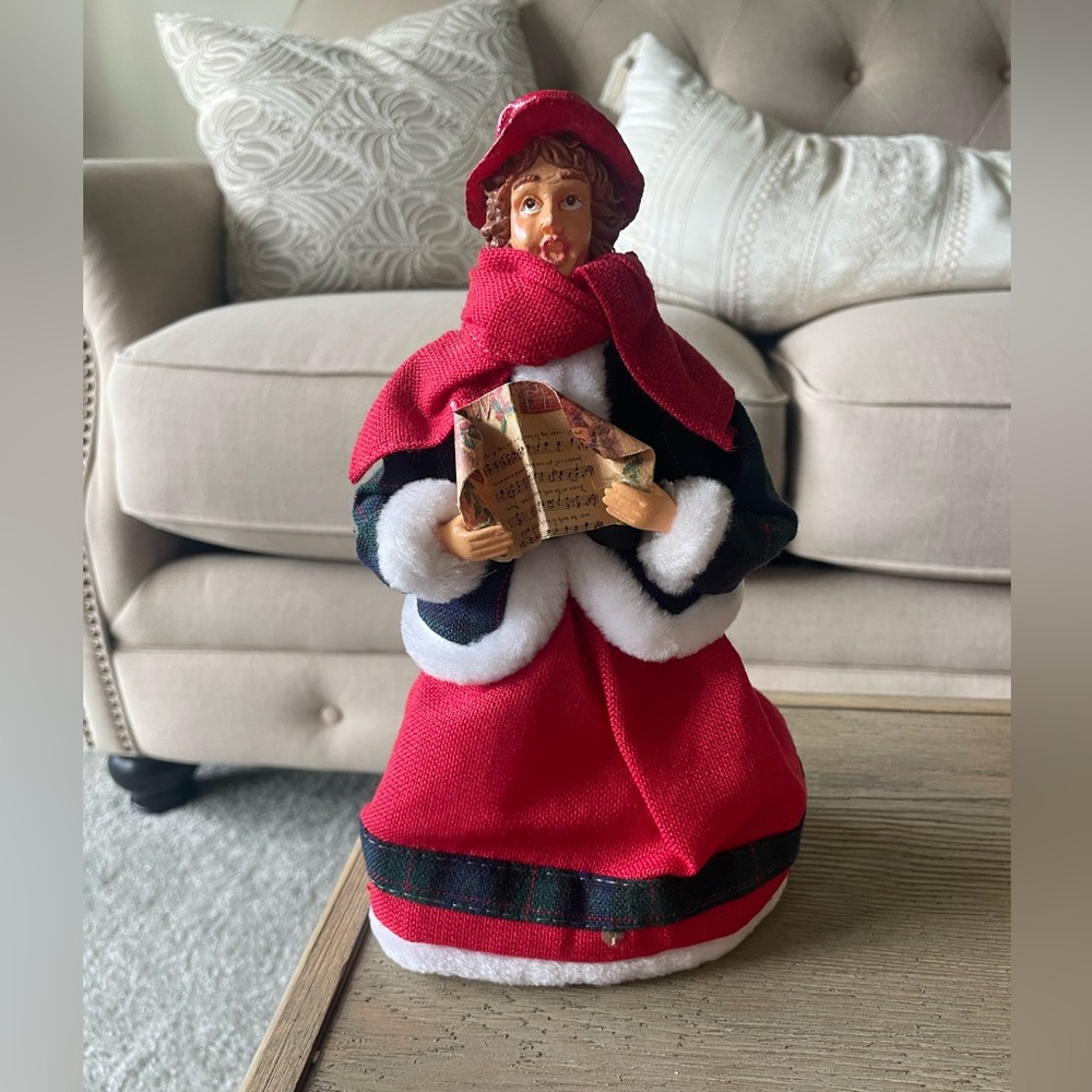 Vintage Christmas Caroler ornament